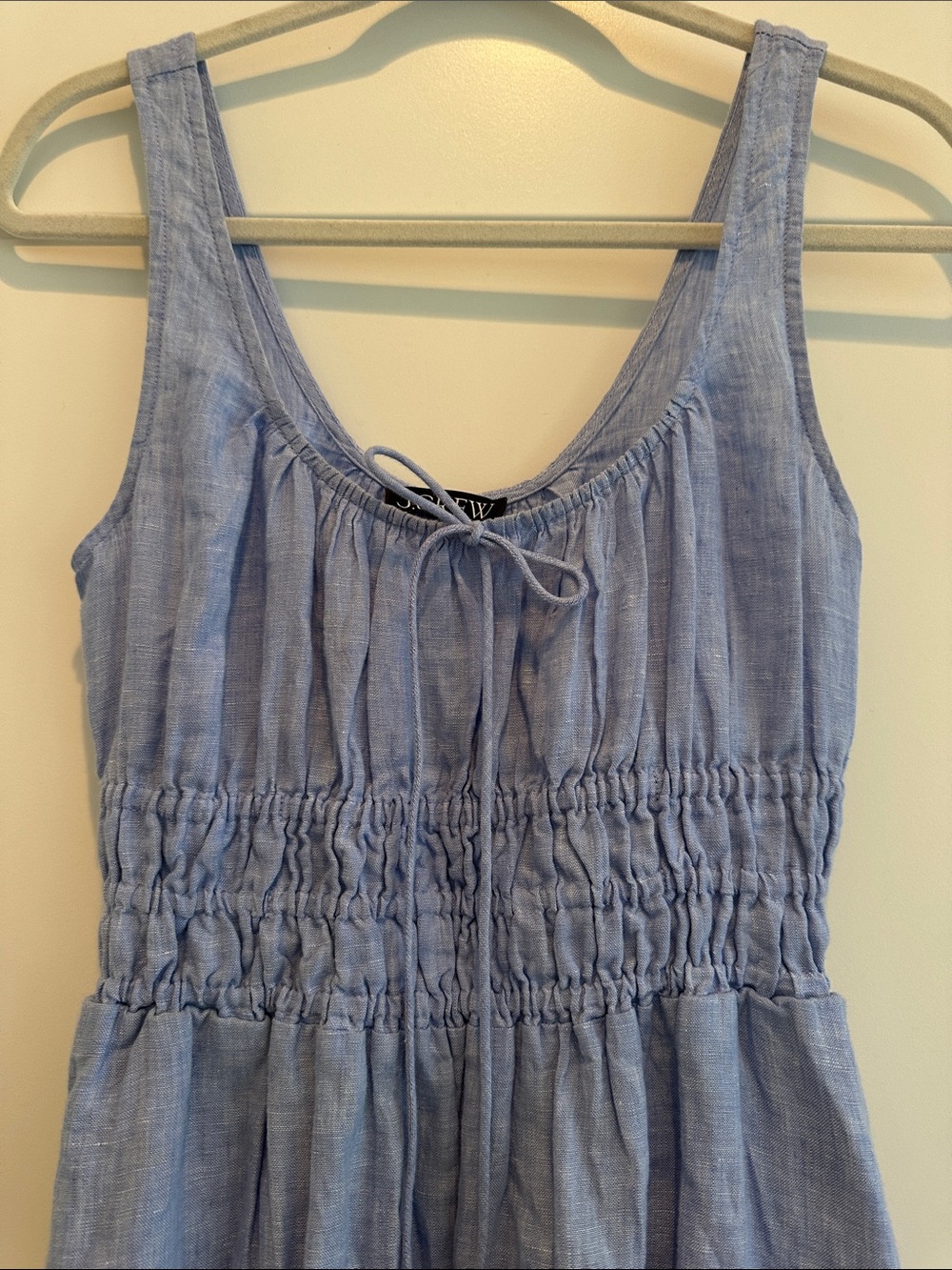 J. Crew Linen Midi Dress - Picture 3 of 5